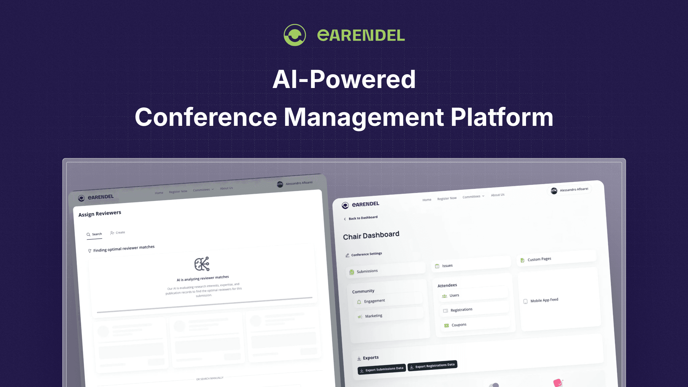 Earendel Platform screenshot
